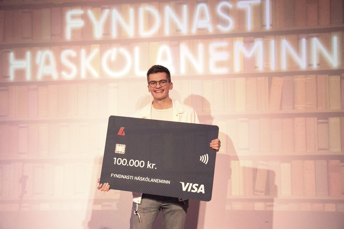 Fyndnasti Háskólaneminn er laganemi. Horfðu á keppnina í heild sinni 

visir.is/horfdu-a-keppn…