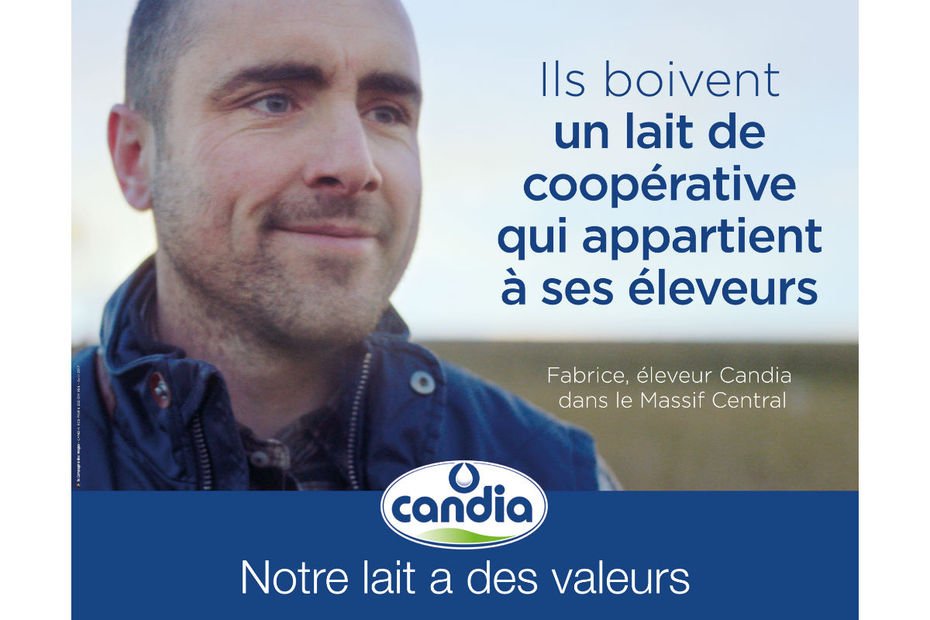 lacoopagricole's tweet photo. Fabrice, éleveur et nouvel ambassadeur de #Candia, qui renouvelle
son image de marque https://t.co/UbTexMTfft #EtSiOnConsommaitCoopératif https://t.co/l4lomStuxr