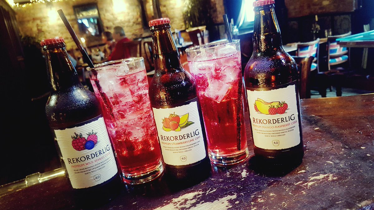 TheForestersHW's tweet photo. Suns starting to come out! Perfect time for @rekorderlig #strawberrylime #mangoraspberry #mixedberries #cider #fruity #spring #sunsout https://t.co/b6fbjlXIVB