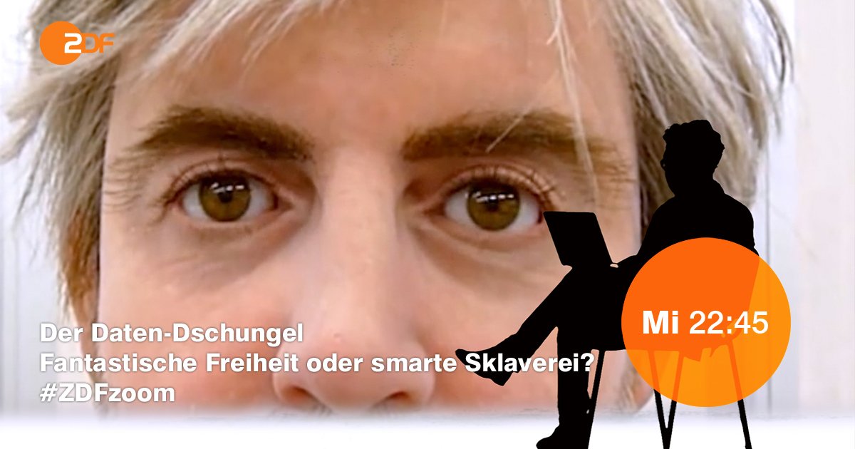 ZDF's tweet image. Die Deutschen stellen jeden Tag etwa 140 Millionen Suchfragen via #Google. Ist das fantastische Freiheit oder smarte Sklaverei? #ZDFzoom