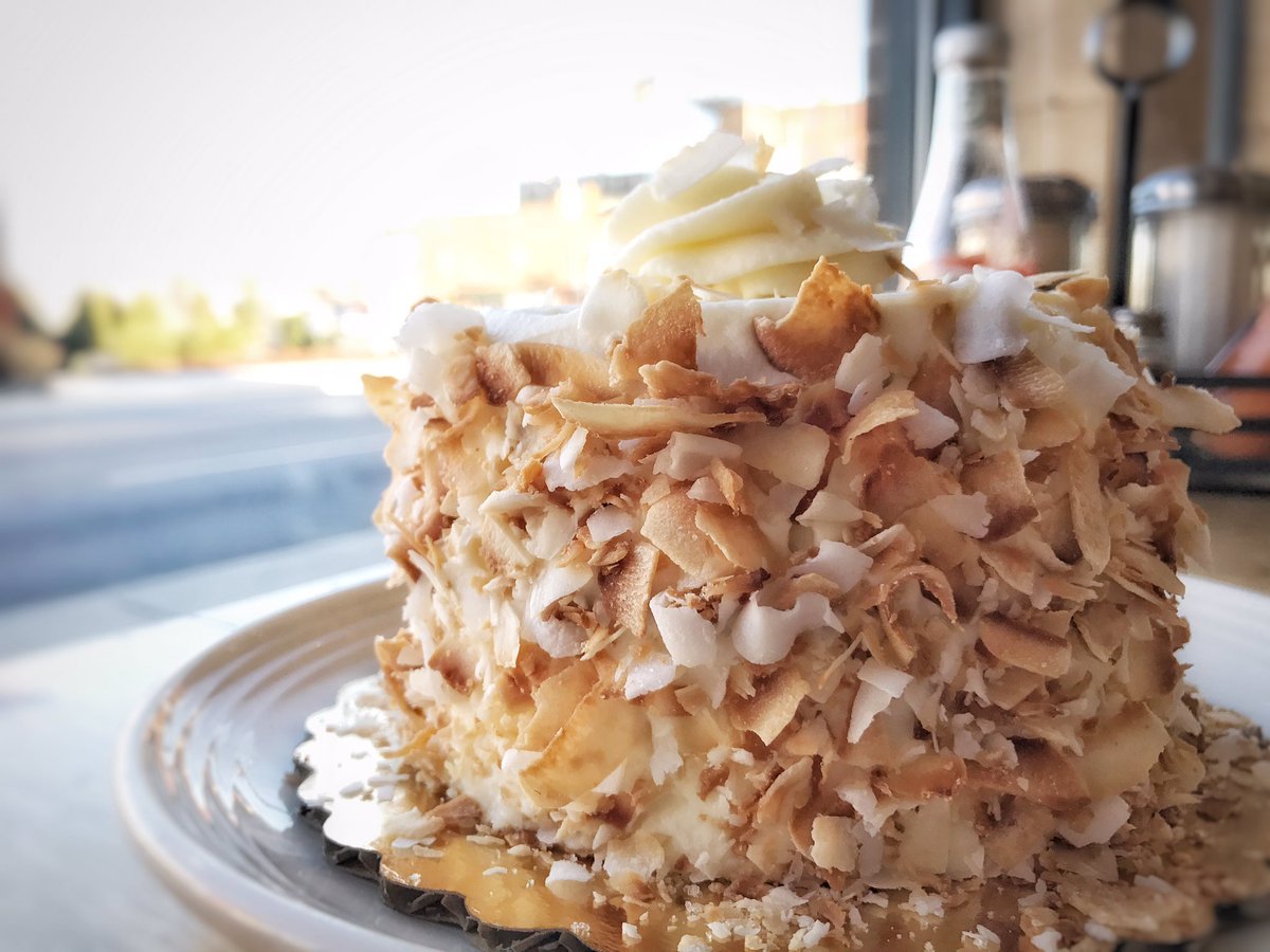 Here at Atwater's we like to welcome Spring with Coconut Cakes! Here is a look at our Mini Coconut Cake!
