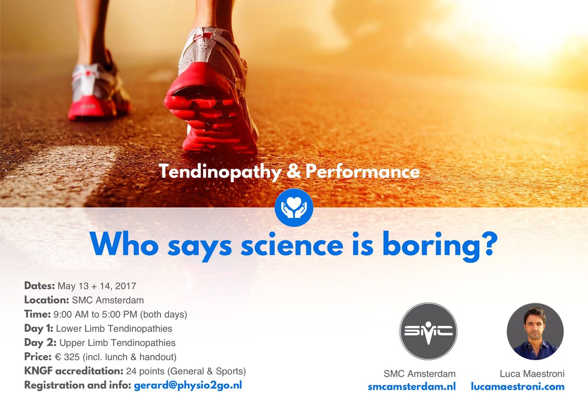 Who says science is boring? Geaccrediteerde workshop door Luca Maestroni! Bent u er ook bij?