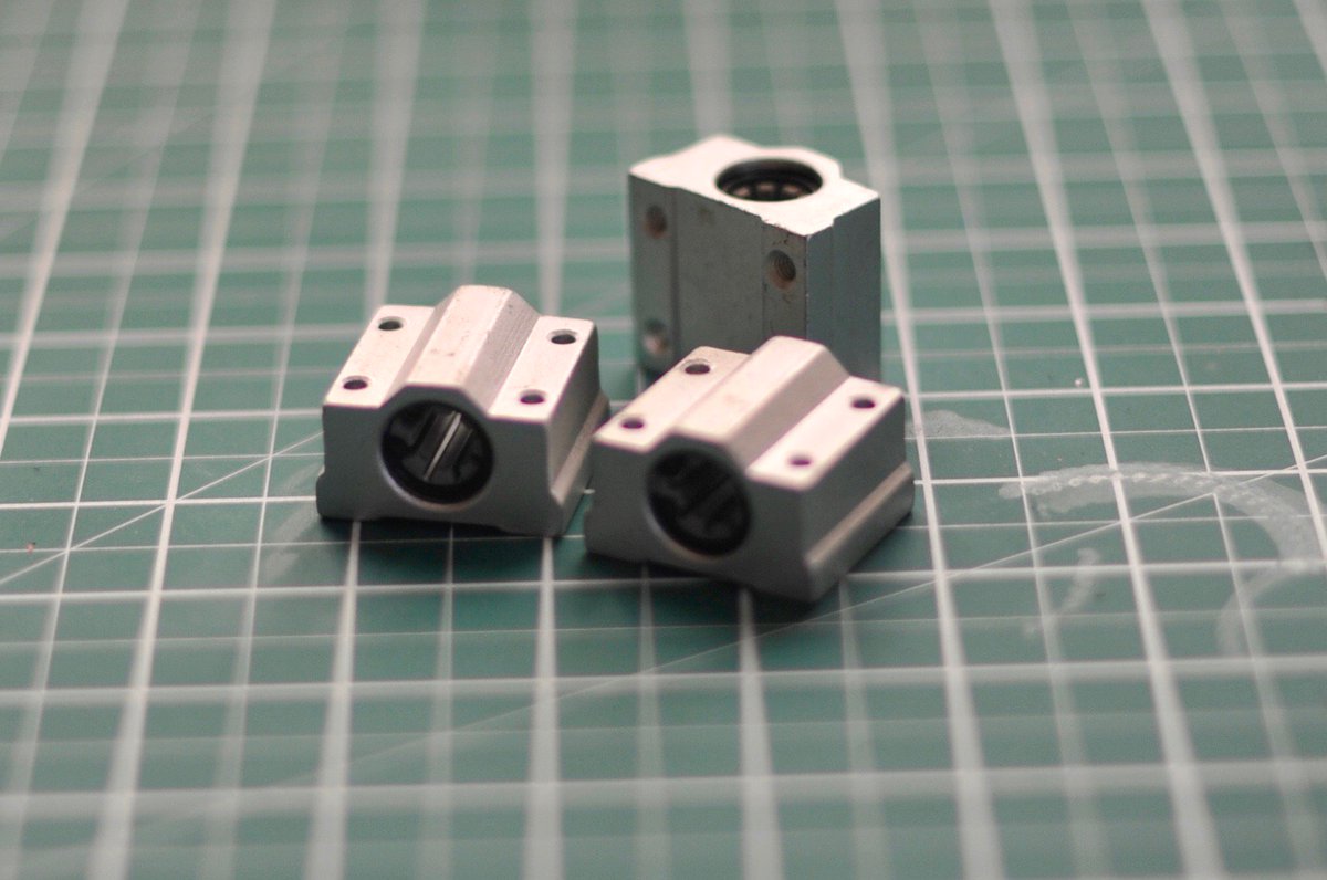 Better use for SC8UU Bearing blocks press fit @igus_Inc RJ4JP bushes in place of...