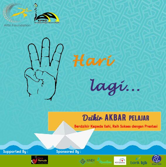 Whoa 3 hari lg dzikir akbar, pertanda jg bahwa UN semakin dekat😓

Tetap semangat &amp; sungguh2 dlm berusaha

#DzikirPelajar
#DzikirAkbarDPK2017