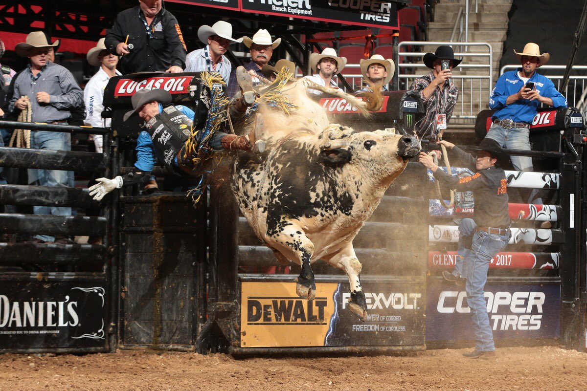 PBR's tweet photo. So you think I've lost a step, huh? #PBR https://t.co/SFEvMSqvDD