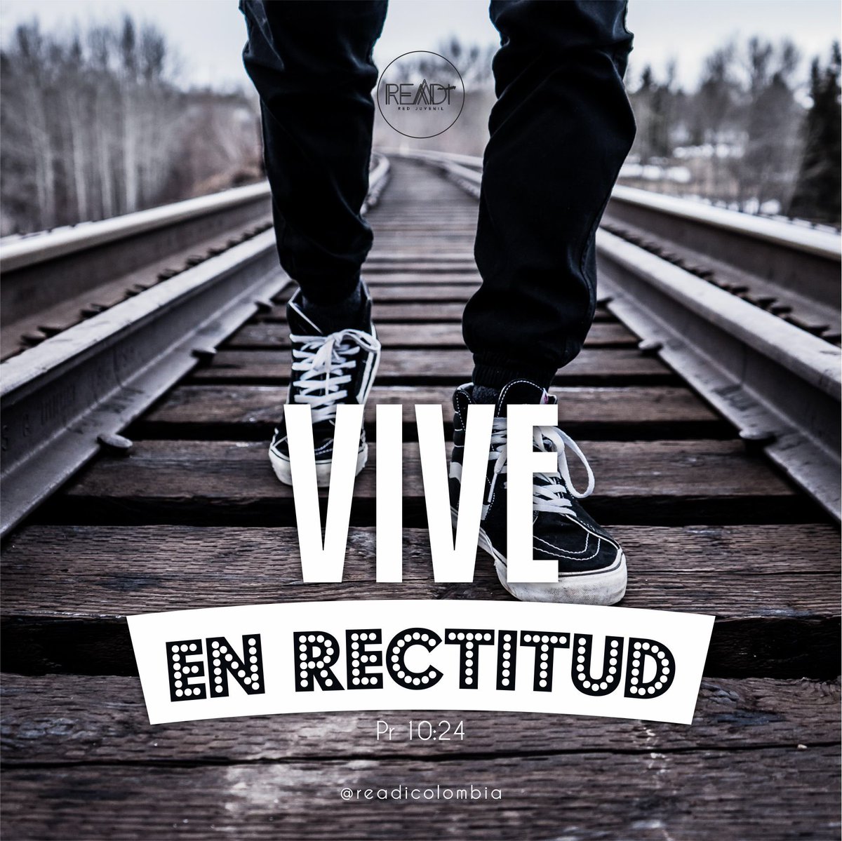 ReadiColombia's tweet photo. ¡VIVE EN RECTITUD!
#Readi #ReadiColombia #RedJuvenil #CasadeDiosColombia #Jóvenes #Joven #Juventud #Mileniales #Dios #FelizMartes #Bogotá https://t.co/gpYlK1Hatx