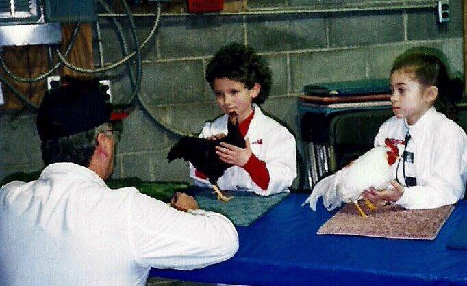 PoultryBabe's tweet photo. My day like yours, @Cowsrmylife! The day when I was 6-years-old and knew I'd spend my life with poultry. #GrowPA17 #FarmHer https://t.co/UtyUC4IcLX