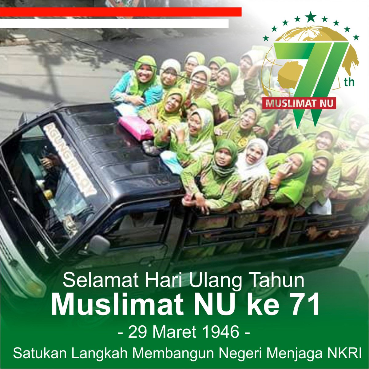 MNUkarimun's tweet photo. #Harlah71MuslimatNU https://t.co/1HQSpnru5Z