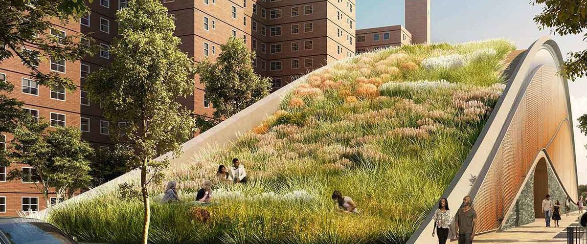 Giant 'Lily Pads' will capture stormwater at Brooklyn's largest public-housing complex bit.ly/2oy2c2h