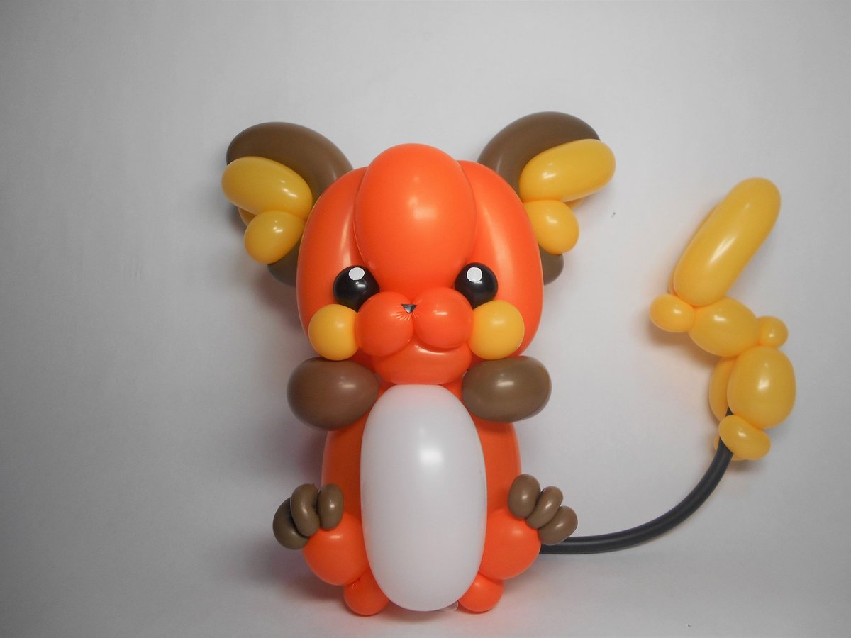 Ke63 バルーンアートでポケモンを作ってみた ピチューかわいい ポケモン バルーンアート ピチュー ピカチュウ ライチュウ 作ってみた