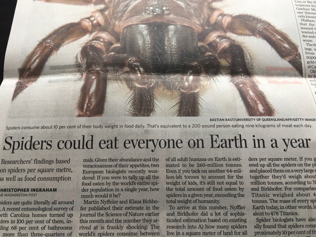 tsnjamesduthie's tweet photo. Ahh the morning paper. That level-headed, reassuring voice we all need in these times. https://t.co/VY82b8oDIQ