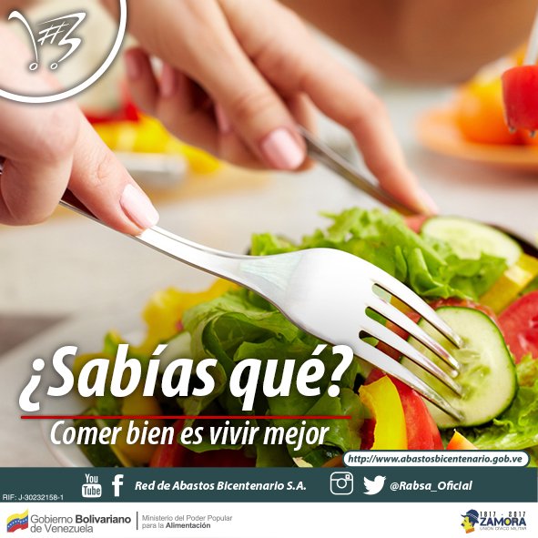 RABSA_OFICIAL's tweet photo. #FelizMiércoles #29Marzo ¿#SabíasQué? Comer bien es vivir mejor y si mantienes una vida saludable disfrutarás de una mejor salud mental. https://t.co/ZZTNA3TiUA