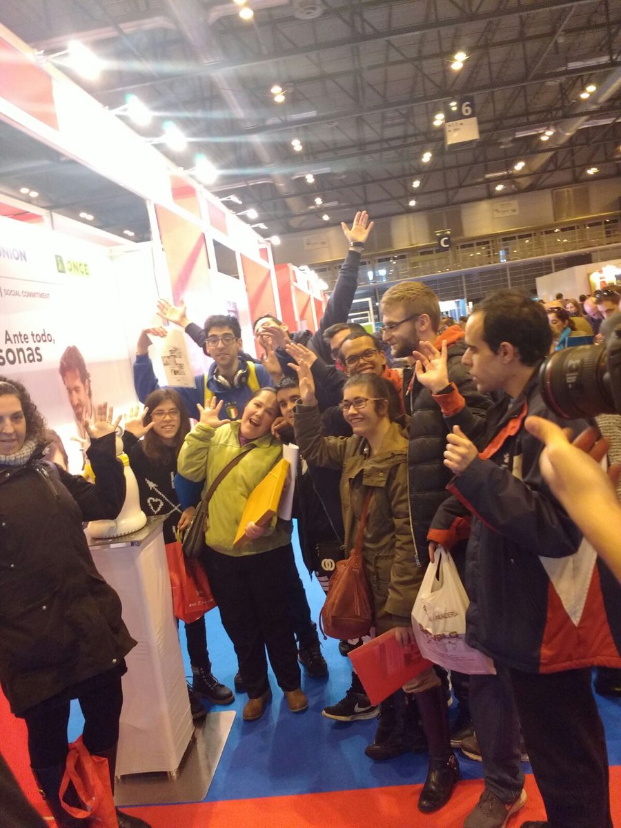 MarariaGarcia's tweet photo. #IFEMA X Feria de Empleo y #discapacidad y III Foro de Empleo #Madrid Vamos @ADISLI_Madrid repetimos 30/04 :) #Videocurriculum #HazloVisual https://t.co/5lNZTWrL94