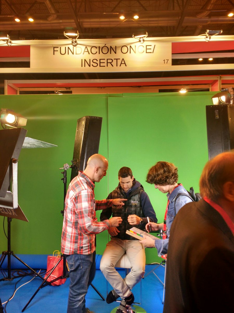 MarariaGarcia's tweet photo. #IFEMA X Feria de Empleo y #discapacidad y III Foro de Empleo #Madrid Vamos @ADISLI_Madrid repetimos 30/04 :) #Videocurriculum #HazloVisual https://t.co/5lNZTWrL94