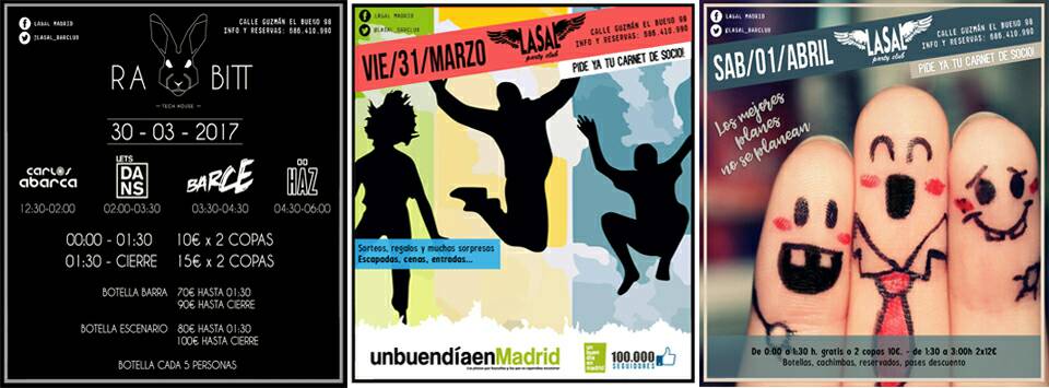 LASAL_BarClub's tweet photo. Tenemos un fiestón el viernes con los cracks de Un Buen Día en Madrid y nos encanta! 😍 https://t.co/2Cl6jbhunk