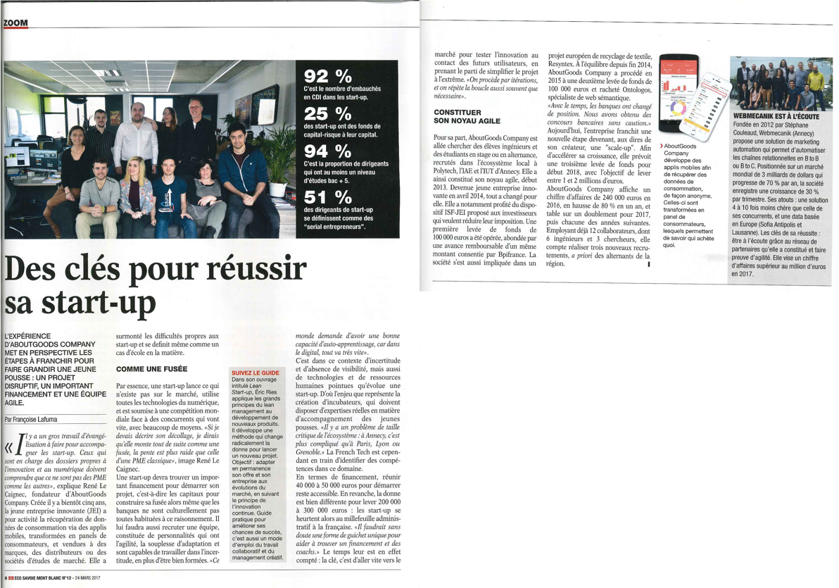 aboutgoods's tweet photo. Super article dans l'@EcoPaysSavoie 😉 https://t.co/JuguV6xpMa #startup #presse #Growth #consommation #shopping https://t.co/N3Z4BnSBgf