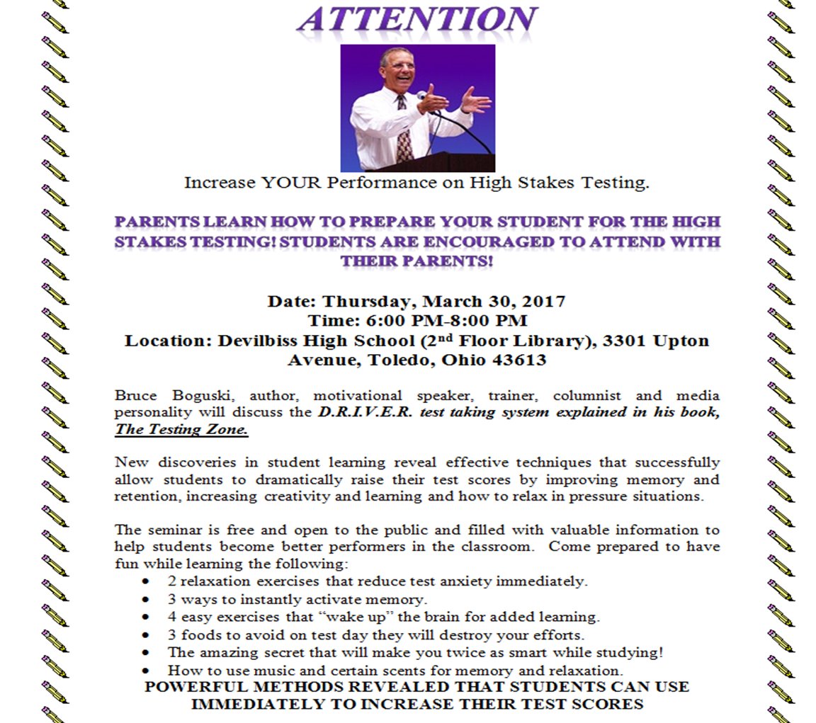 GFGators's tweet image. Bruce will be speaking tomorrow night at 6pm at the Devilbiss Library. We encourage our parents to attend!