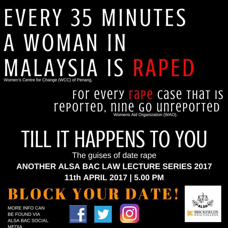 Exciting news! ALSA BAC is proud to present you 'Till It Happens To You'. Join us as our speakers share their thoughts on it! #IACT #BAC