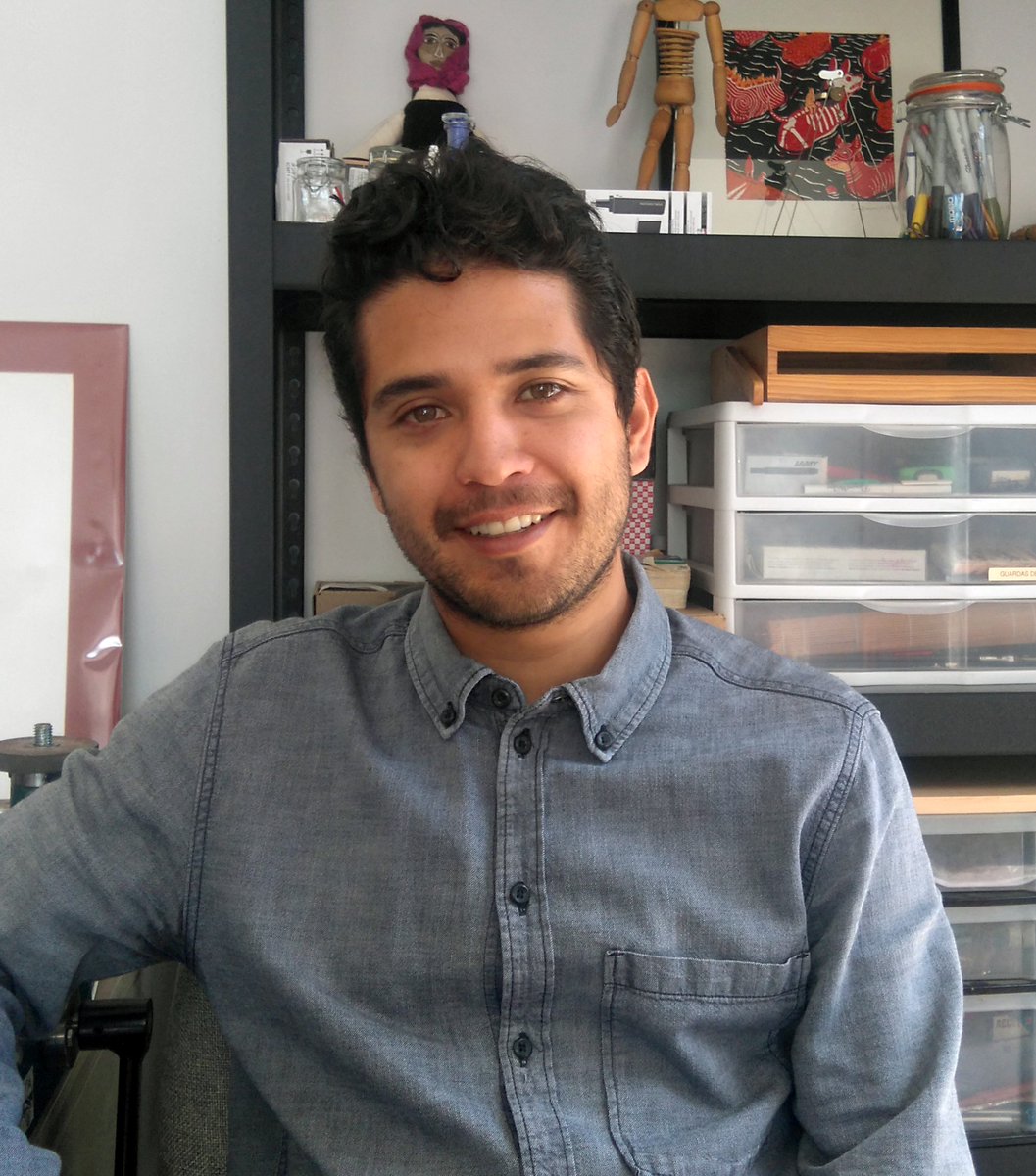 BoChildrensBook's tweet photo. #JuanPalomino is the #BCBF16 - @Fundacion_SM International Illustration Award winner. We interview him on his book: https://t.co/beFUO3awII https://t.co/ZIIXmfNyhb