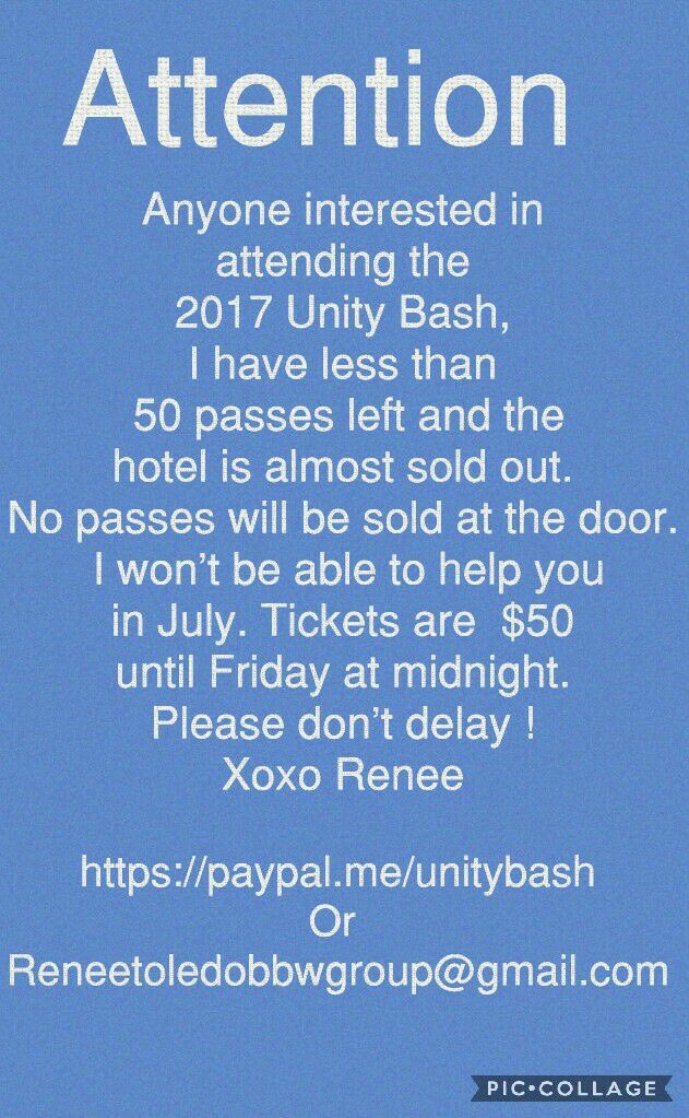 ToledoBBWGroup's tweet photo. https://t.co/QpywfosbE1 #ToledoBBW #UnityBash https://t.co/uyUqXJkmXR