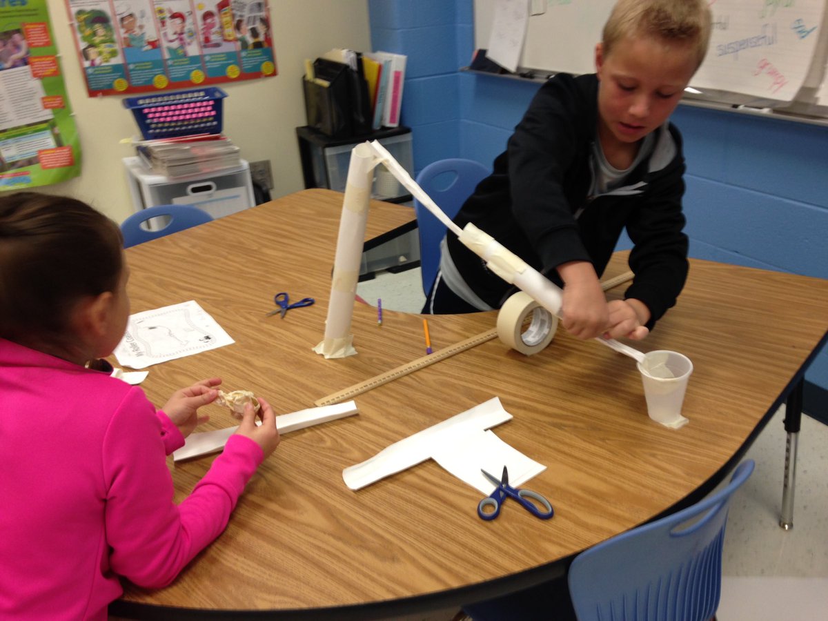 mrsmorrison3rd's tweet photo. Making progress. Roller coaster challenge. Future engineers https://t.co/DeAUBnwmup