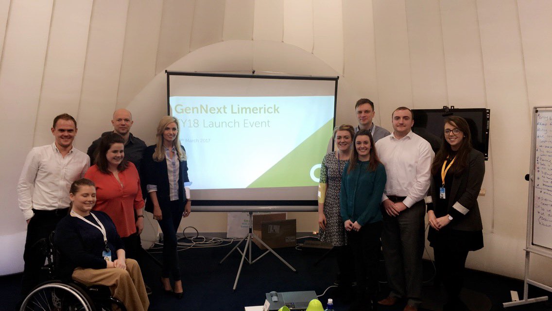 Jo_Mortell's tweet photo. Almost kick off time at #GenNextLimerick FY18 Launch Party! Be sure to pop down and say hi! #LifeAtDell #GenNext @MagFlaherty @PammieRich https://t.co/BMkqv2WEVy