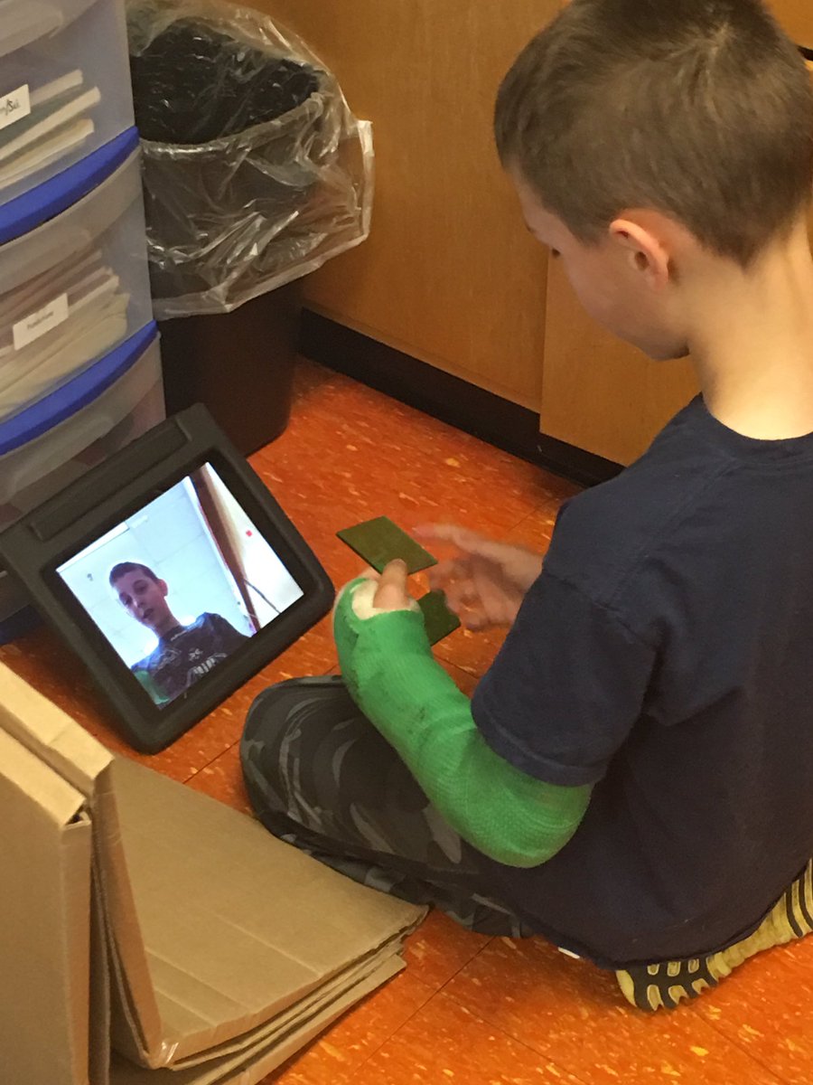 Using video or written reflections to distinguish between squares and rhombi @SharpsburgES <a href="/cathy_scuffins/">Cathy Scuffins</a>