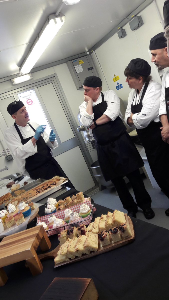 lpiggs's tweet photo. Fantastic morning at St Paul's sharing ideas - beautiful counters, stunning salads and tasty cakes! @JamesmaynardHH @melrahaman #training https://t.co/prc9u4yG2W