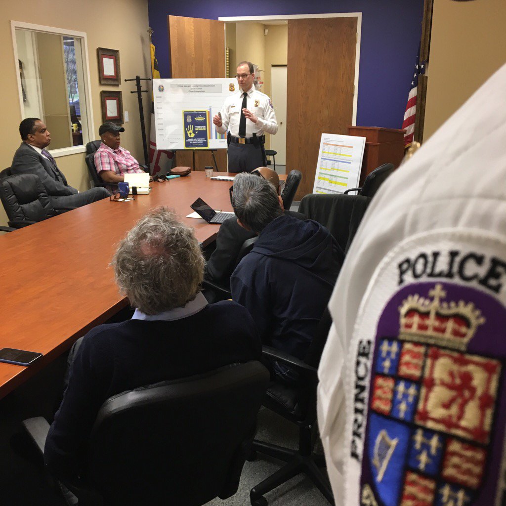 The first Public Safety Committee with the Chamber of Commerce