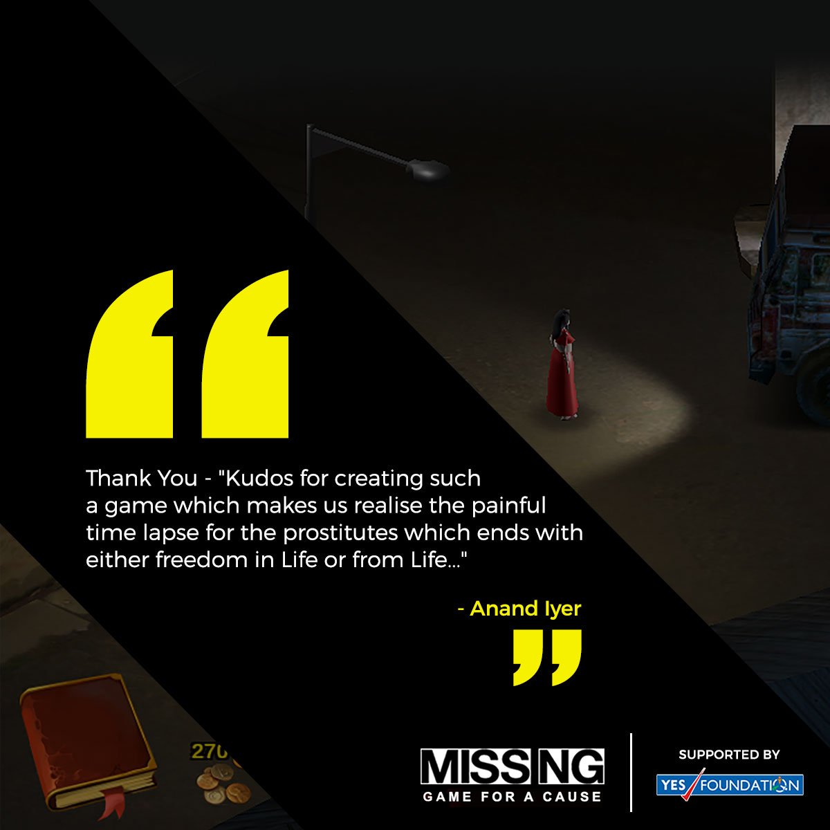 savemissingirls's tweet photo. Thanks for powering our app with your feedbacks and helping to spread the message of #EndTrafficking. Keep sharing your views! #missinggame https://t.co/GsJTIqiJGM