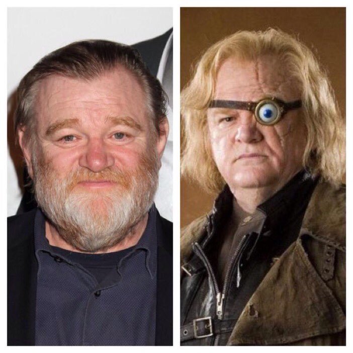 March 29: Happy Birthday, Brendan Gleeson! He played Alastor \"Mad-Eye\" Moody in the films. 