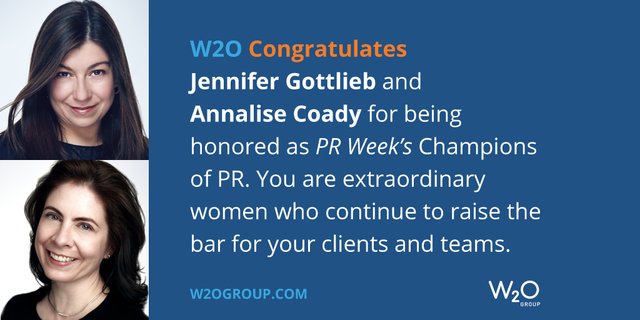 SvenC's tweet photo. Congrats to my friends & colleagues @jenngottlieb & @annalisec who were named Champions of PR by @PRweekUS #WhySuck https://t.co/6guItkXjOk https://t.co/axcw6HRmDb
