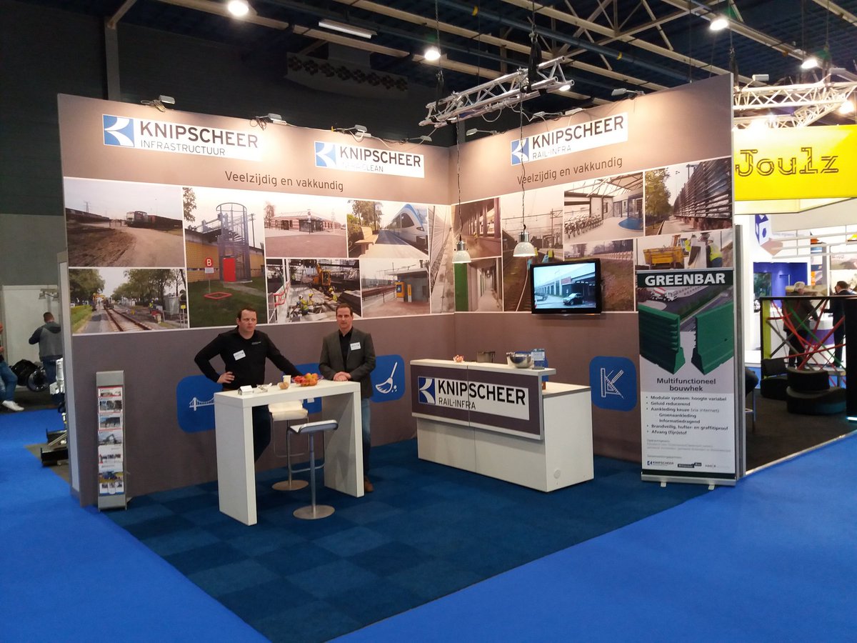 Vandaag weer een geslaagde dag op de Rail-Tech. Ook morgen staat de koffie klaar. Wij ontmoeten u graag en praten graag bij!