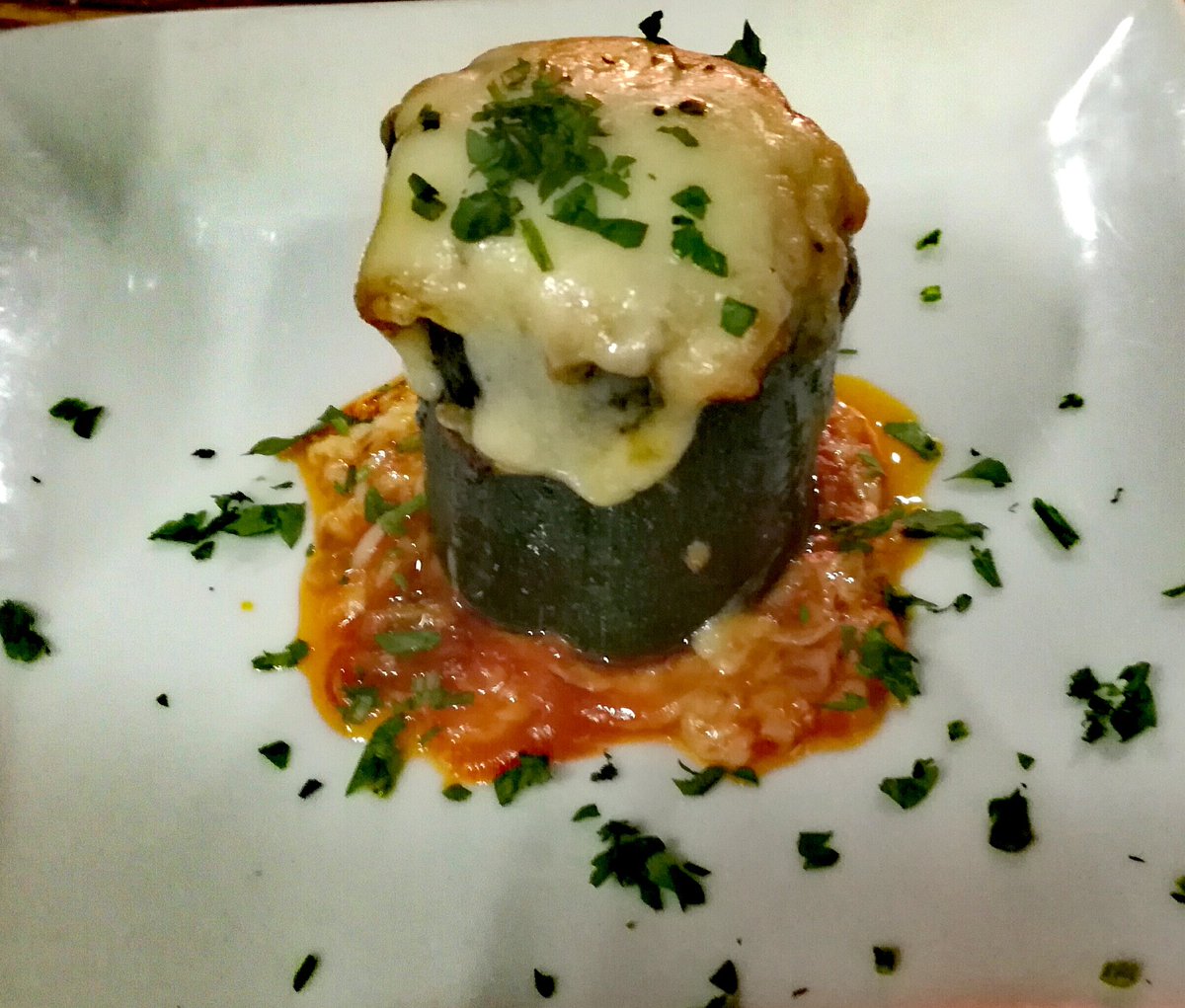 triniagg's tweet image. CALABACÍN RELLENO DE COCHINILLO #platosllenosdesabor #cochinillo #Benalmadena