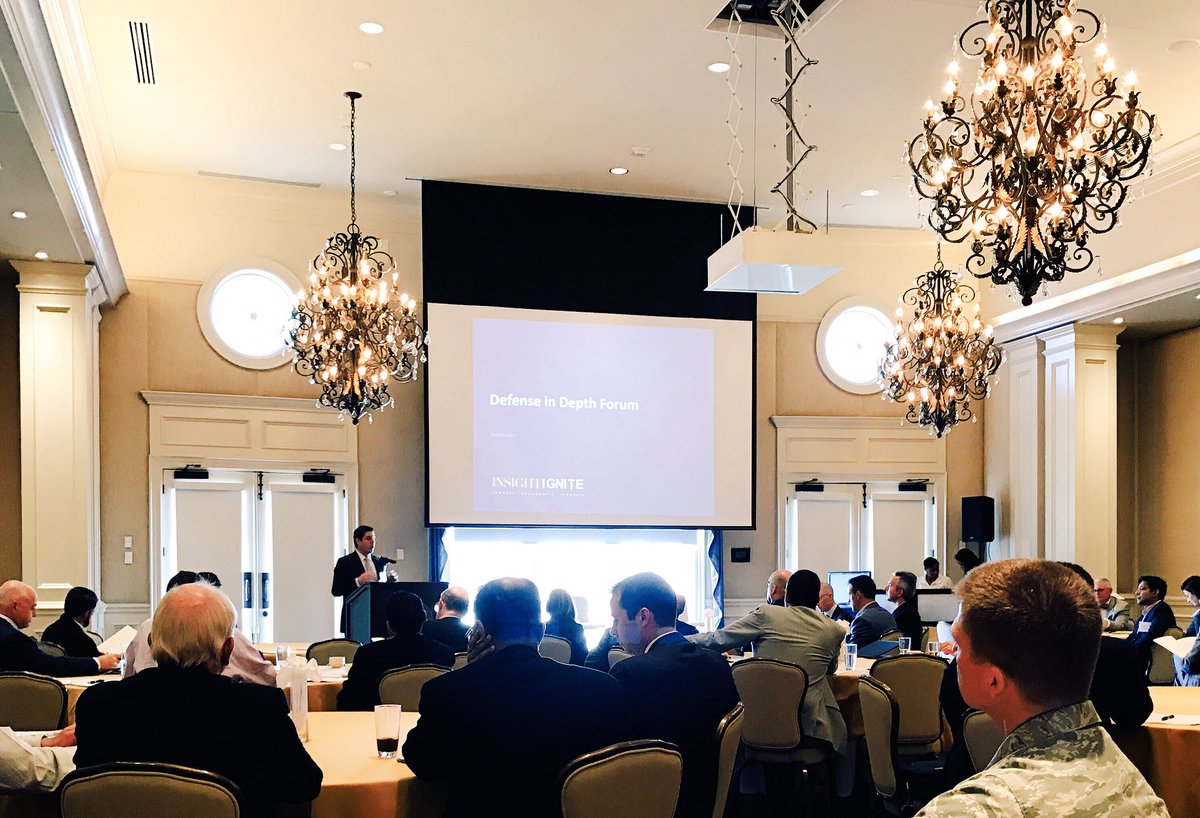 rebeccaliudoyle's tweet image. #InsightSecurity Defense in Depth Forum today at the Army Navy Country Club @NickSinai