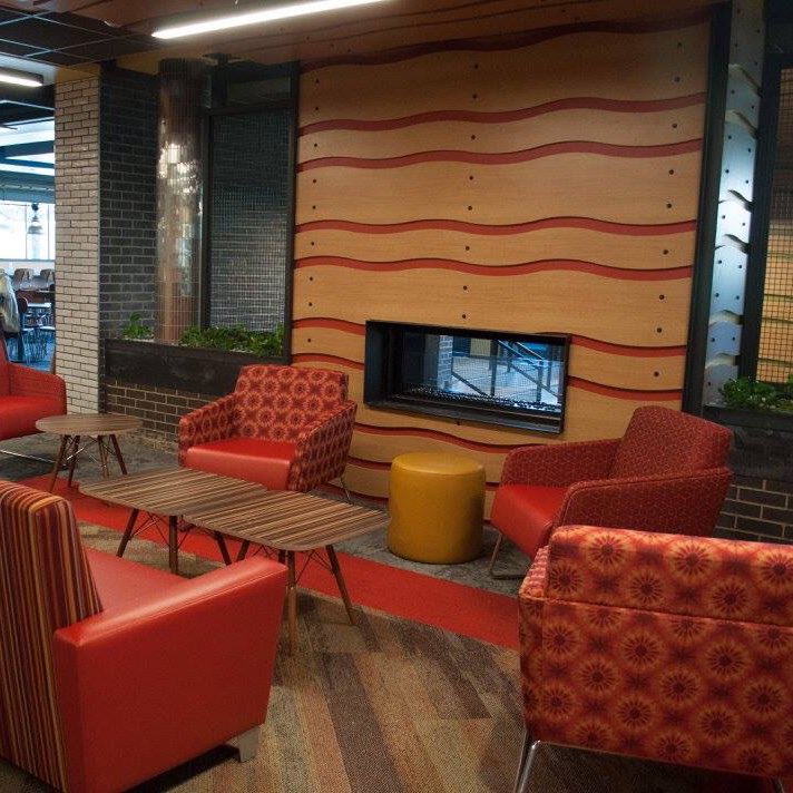 MysticScenic's tweet photo. Groovy, wavy woodwork at Ramapo College! 

#ramapocollege #millwork #connorarchitecture https://t.co/QhbhV6kfIt