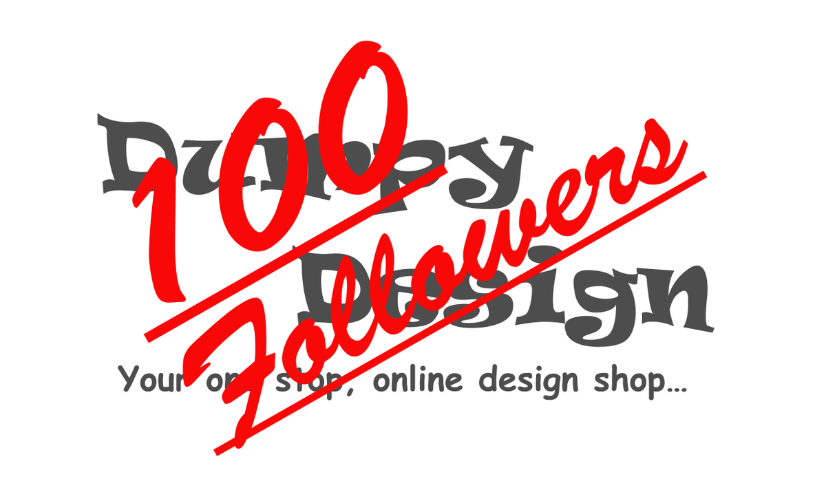 DumpyDesign's tweet image. SO PROUD AND HUMBLED!!!
Thanks to ALL for our first 100 followers. Please Retweet to help us get #ToTheNextOne #DumpyDesign #proud