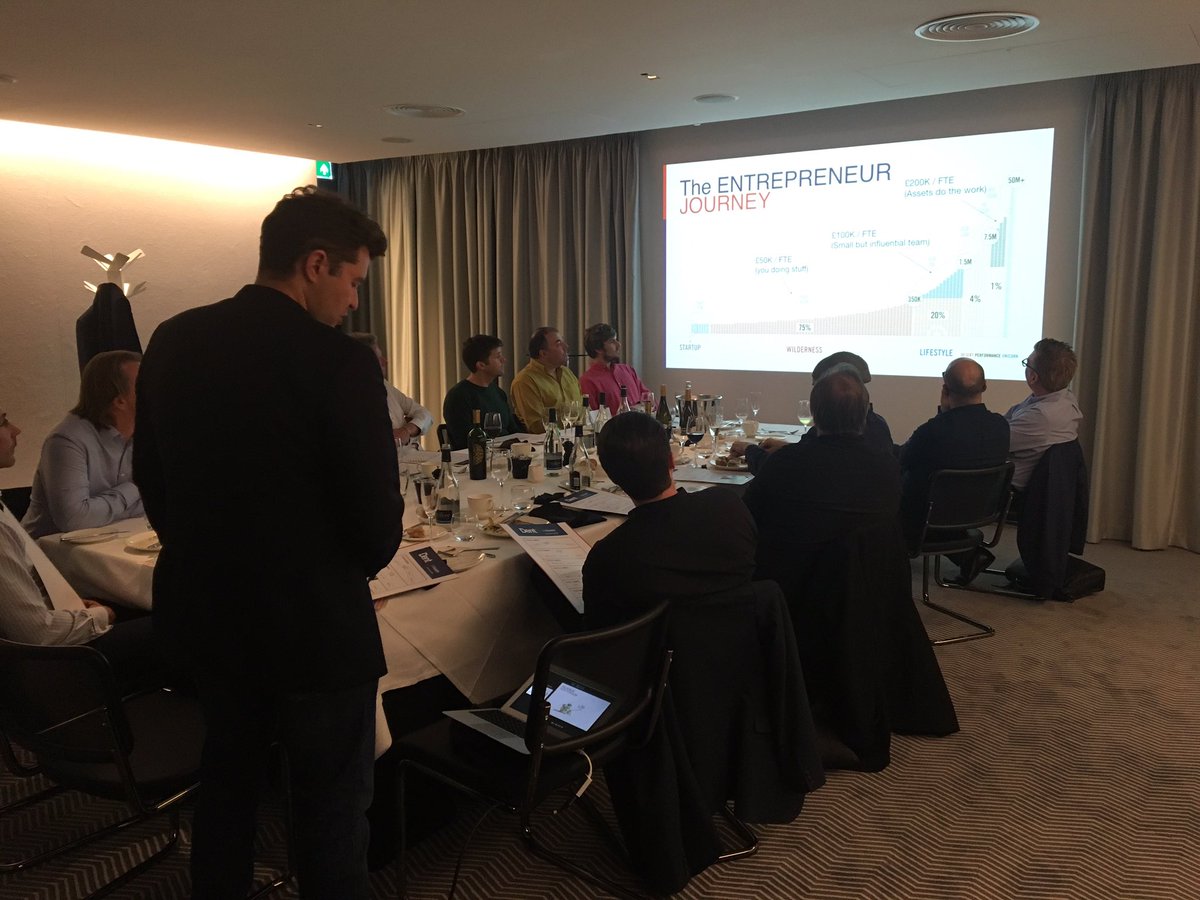 digentre's tweet photo. @DanielPriestley talking at the #DigiDinner in London https://t.co/JOfDbv2aLe
