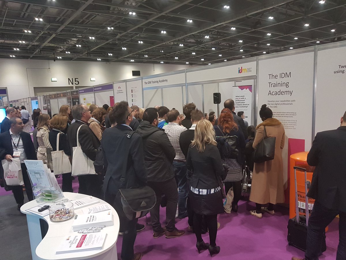theidm's tweet photo. The #IDMAcademy is buzzing! @B2BMarketingUK come and say Hi! https://t.co/hF8zL2cHhw