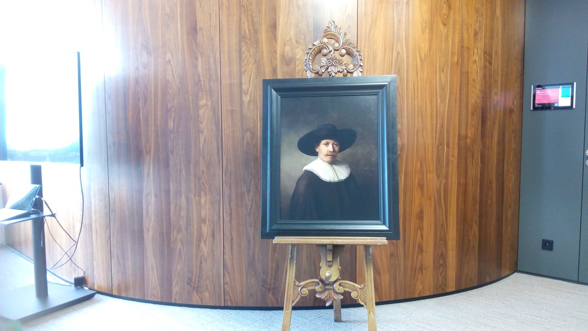 ditaformankova's tweet photo. Obraz, který by býval byl nakreslil Rembrandt! #datovaanalyza #datagirls @czechitas https://t.co/EUeNtcMsqb
