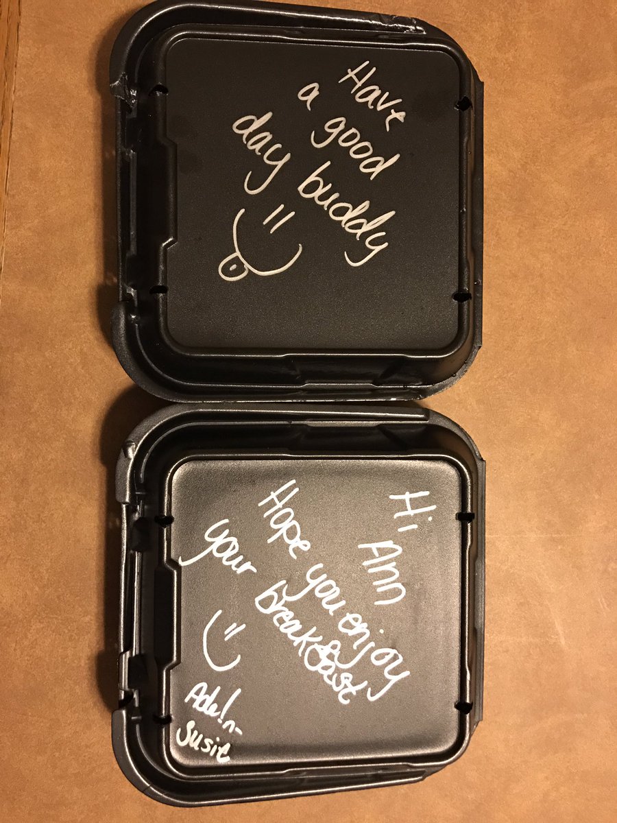 crs_75's tweet photo. The staff at the Garland Groh AC&amp;T always treat the crews well...leaving notes on their boxes today. @Hagerstown_MD @WashCoChamber #AC&amp;T https://t.co/WVBTQtRUJk