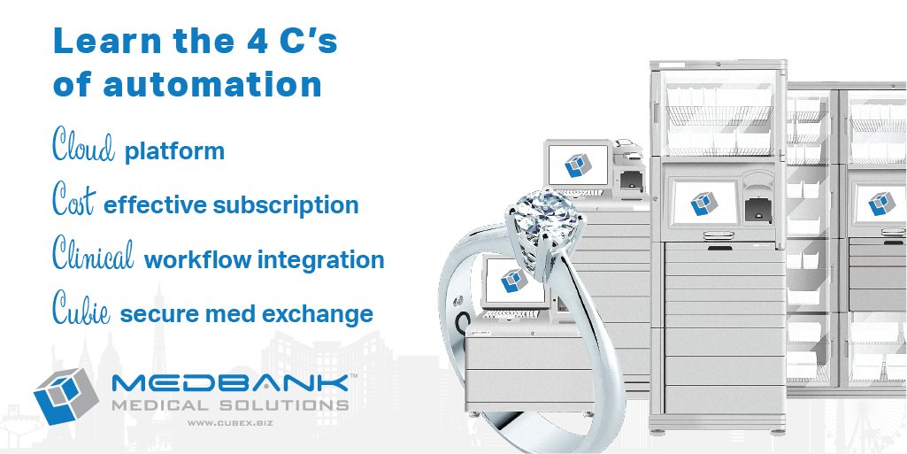 Cubexllc's tweet photo. #MHA2017 begins today! Make sure you stop by Booth 413 to learn the four C's of #automation. #MHABusinessSummit #MaximizingEfficiency https://t.co/xR0xZmdQ3C