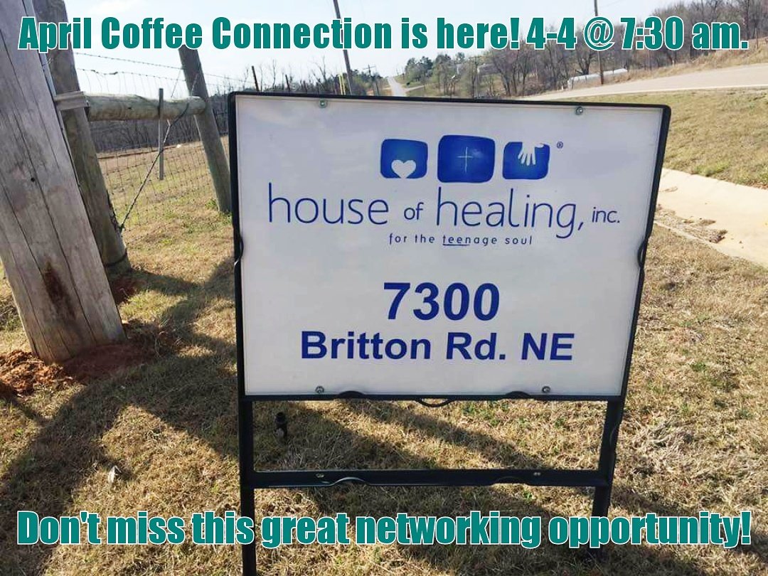 ElRenoChamber's tweet photo. Chamber Member or considering joining? Come to this month's coffee connection next Tuesday at House of Healing. #weloveourmembers 😀 https://t.co/g8kq6a0lTK
