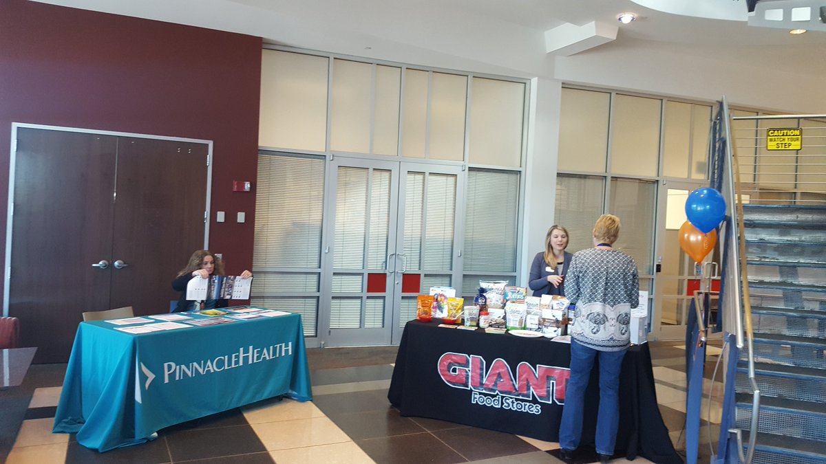 de11nice's tweet photo. Come down to the Health Fair in the Atrium! @HARRISBURG_CC https://t.co/QPhmpnrByg