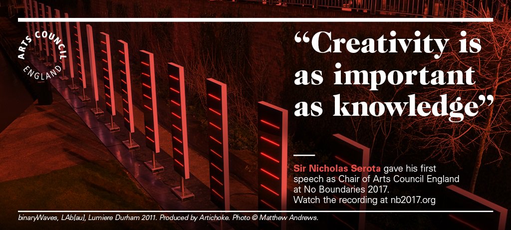ace_national's tweet photo. #nb2017 may be over, but you can catch up with what happened; including Sir Nicholas Serota's first speech as chair  https://t.co/KFcnQqLPfZ https://t.co/UdcJtyAsD3