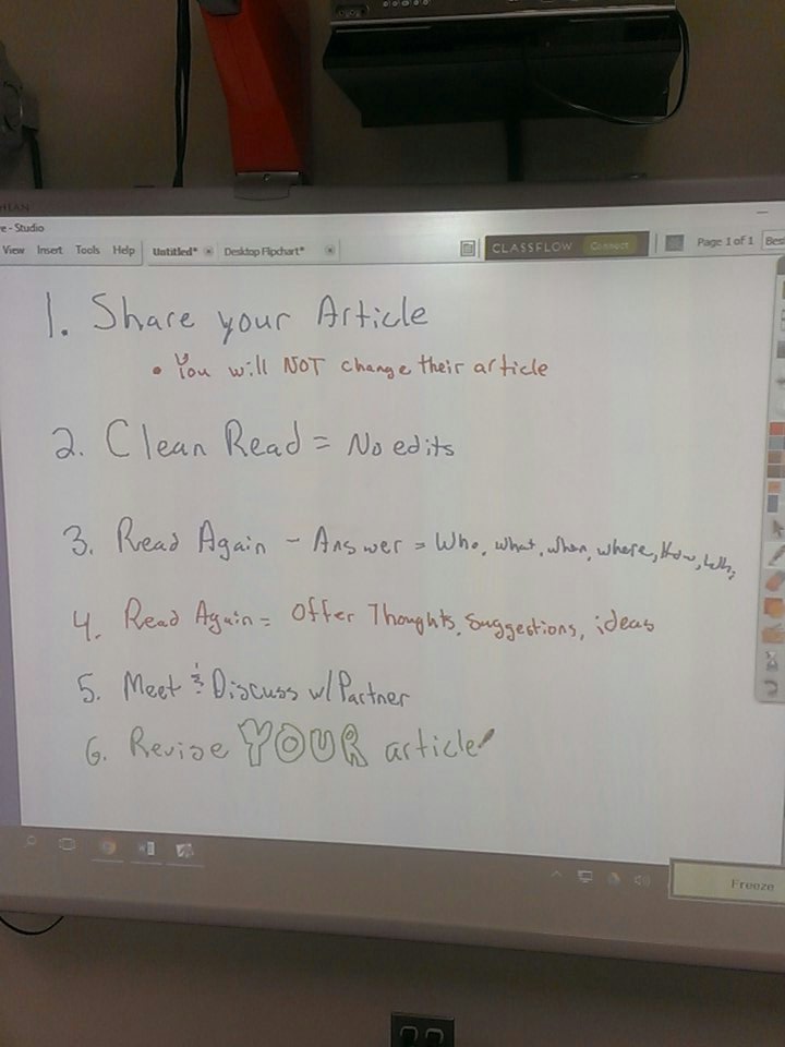 stpapp34's tweet photo. Sample of feedback sheets for peer editing, and our editing process. #rfsdlearns #rfpride #rfsdpride https://t.co/xMkEBnQ1jL