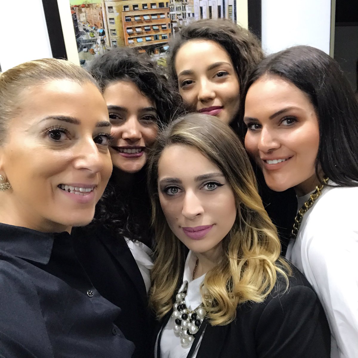 RoulaNahas's tweet photo. Earlier today with Them! Thank you for having me at AUST today. #aust #BeautifulStudents #Communication #PublicRelation https://t.co/Hvk3nHBhWi