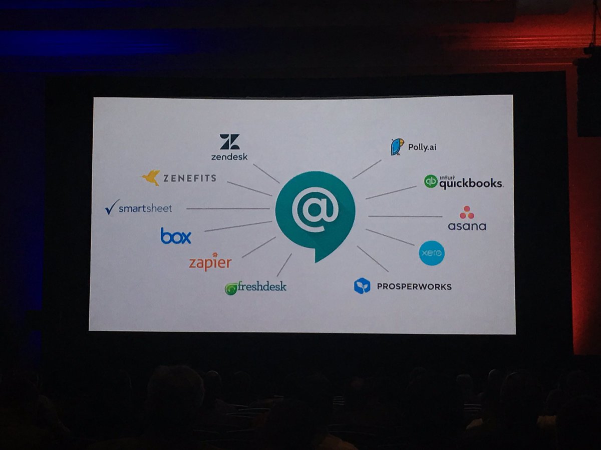 Leap_CX's tweet image. .@gsuite @enterprisecon Hangouts Chat, Meeting, and Jam Board; exciting stuff for all of us G Suite users! #EC17
