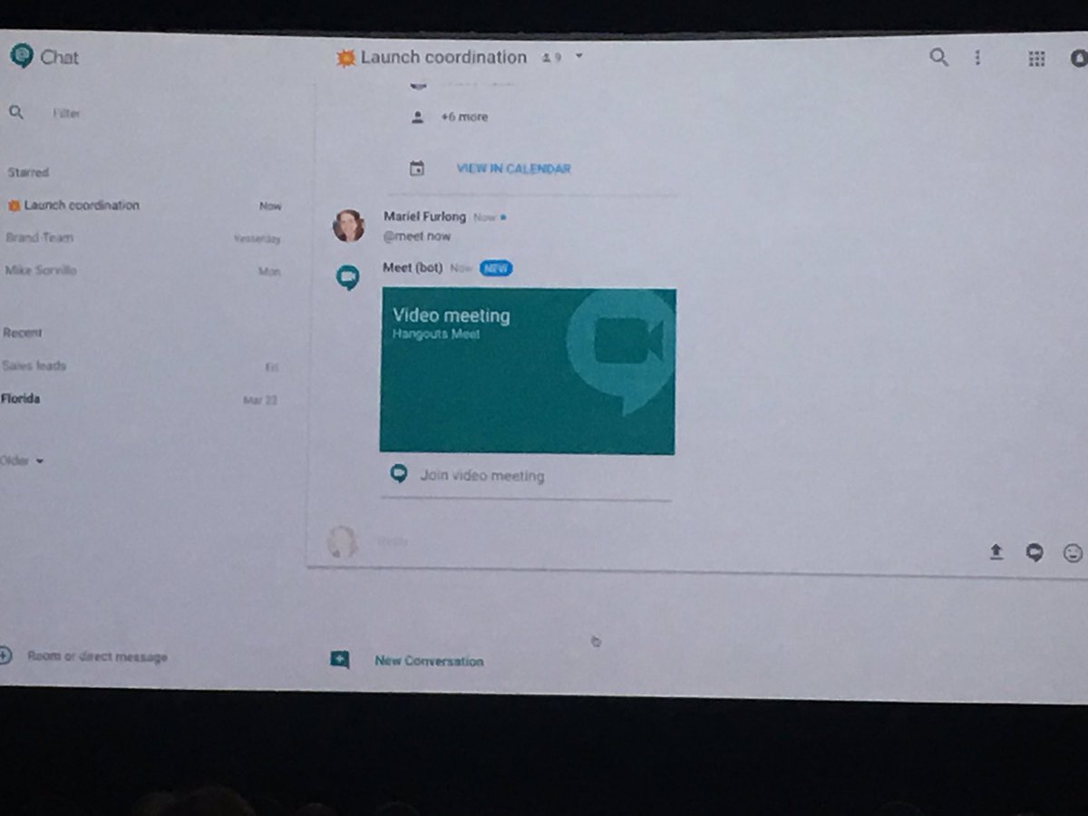 Leap_CX's tweet image. .@gsuite @enterprisecon Hangouts Chat, Meeting, and Jam Board; exciting stuff for all of us G Suite users! #EC17