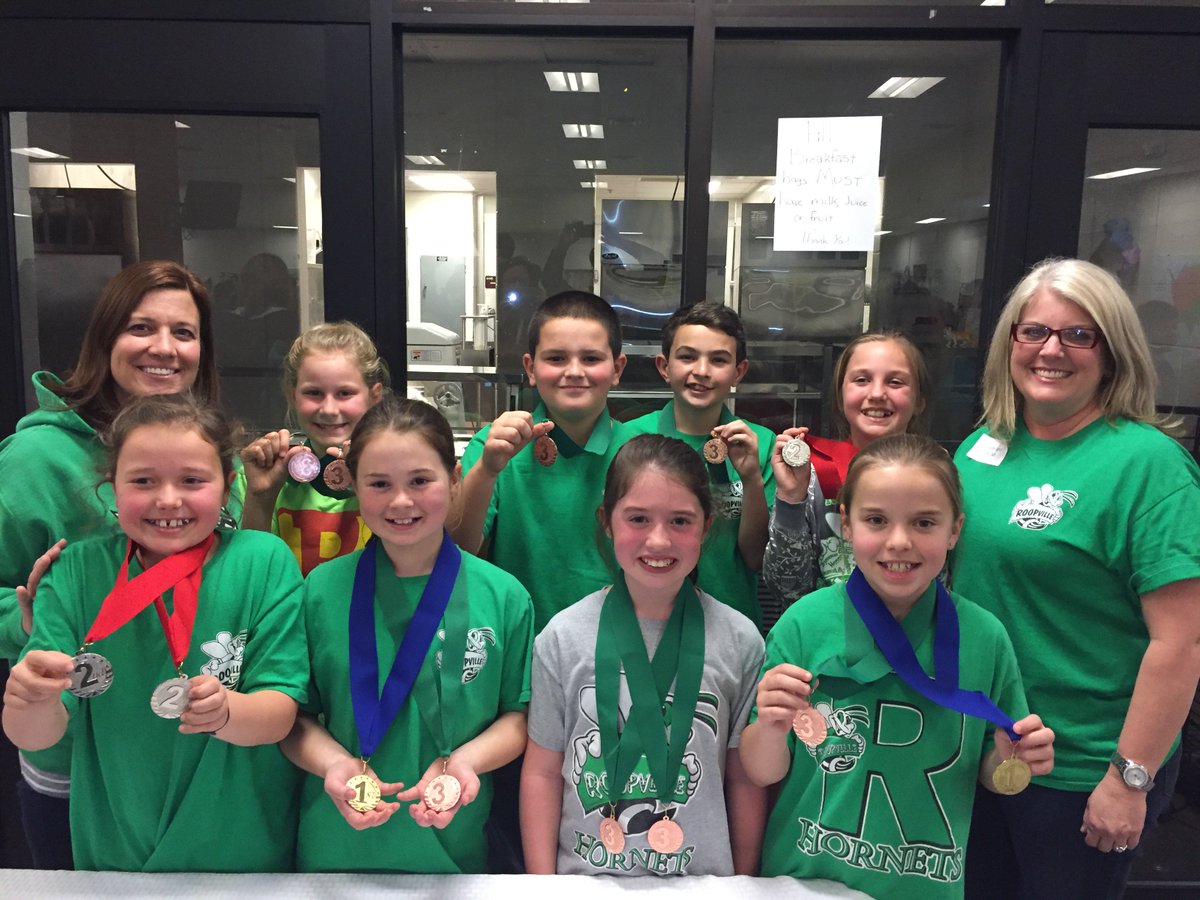 The RES Science Olympiad Team recently competed in a county wide meet and brought home several 1st, 2nd and 3rd place medals.